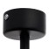 Lamp 671518/1 GU10 40W Black 6x6x15 cm