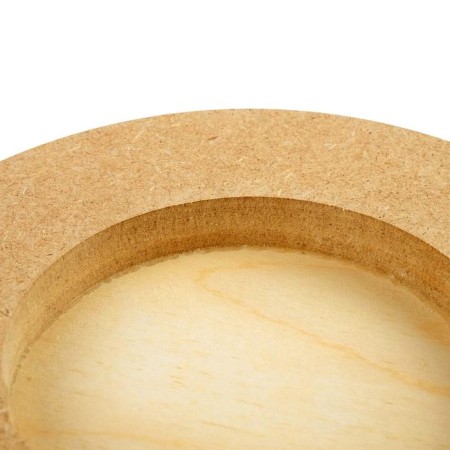 Tablet Round Wooden Plywood D-20 x 2 cm, pine, calligrata-2