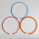 Higher-staining stalks for embroidery, flexible ring, d = 21 cm, color mix