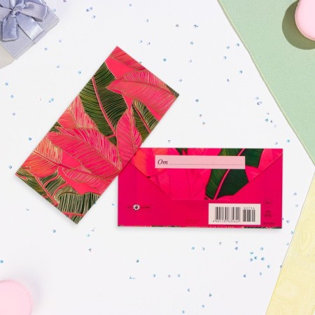 Envenue for money "Leaves" Cutting, embossing, leaves-1