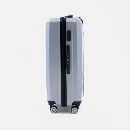 Big suitcase 28 ", code castle, silver color-3