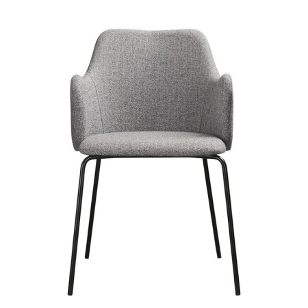 Chair dwight, 510 × 550 × 860 mm, mitch, color light gray-7