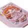 Gift notebook, A6+, 100 sheets, color block, PVC cover, "Anime", mix