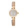 Women's gift set "Eyenn" 2 in 1: wrist quartz clock, bracelet, d-2.5 cm