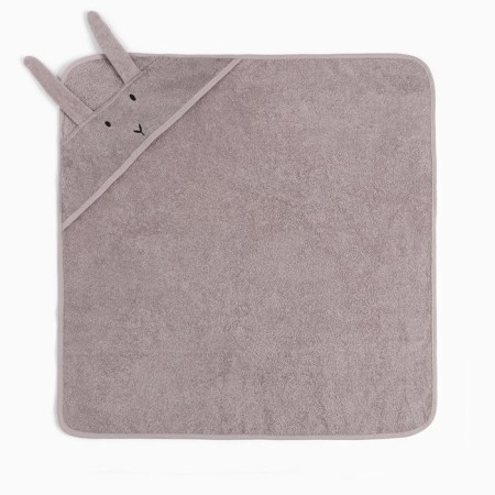 Set of crumb I (towel-angle, mitten, bib), pink, 100% HL, 360 g/m2-4