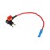 Extension cord, mini 10a, wire 15 cm