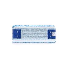 WET mops nozzle, flat microfiber, blue/white color, 40 cm