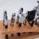 Nadoba undina tools set, matte chromium, 7 items