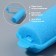 Climber curlers, d = 2.5 cm, 5.7 cm, 10 pcs, blue color