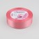 Satin tape, 25 mm × 23 ± 1 m, salmon color No. 263