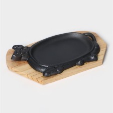 Cast -iron frying pan 