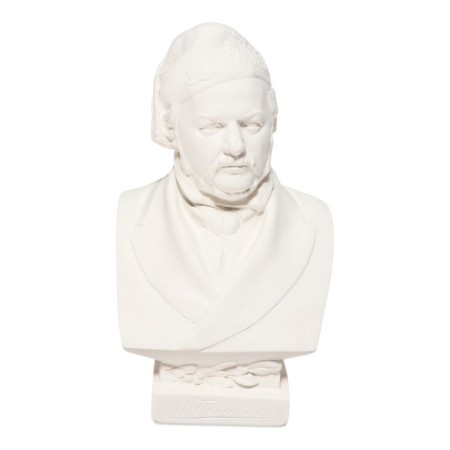 Gypsum figure famous people: Bust Glinka 22.5*9.5*13 10-198