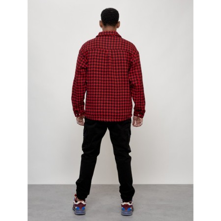 Male windbreaker, size 56, red color-14