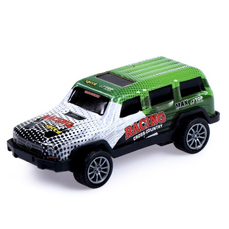 Set of metal machines "SUV", inertial, 8 pieces-8