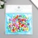 Beads for creativity plastic "Bright circles" set 20 grams 0.4x0.7x0.7 cm