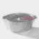 Cauldrons form for baking (pan with a lid) from foil, 2 liters