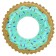 Circle for swimming "Sweet Donut", D = 91 cm, 36300