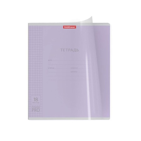 Notebook18l CL Erichkrause Coverpro classic. layer. region. chalk. Cardboard, mix-3