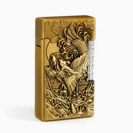 Gas lighter "Dragon", silicon, 1.3 x 3.7 x 6.5 cm