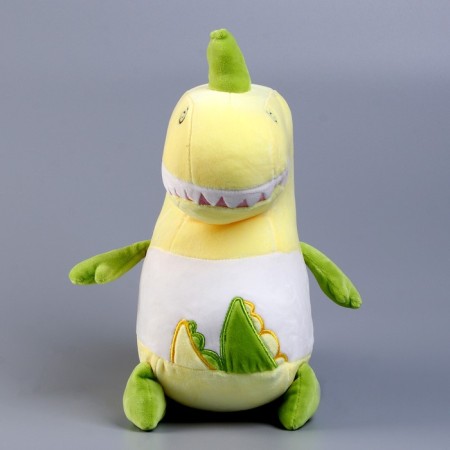 Soft toy "dinosaurus", 40 cm, yellow color-1