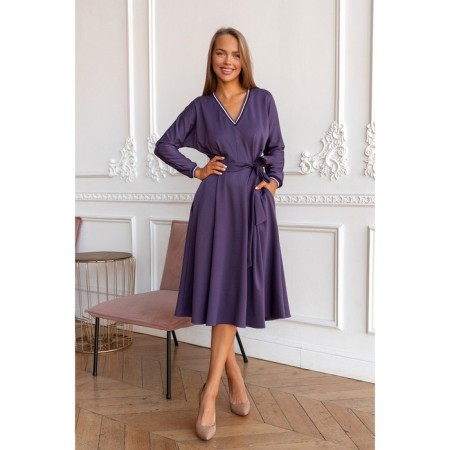 Women's dress, size 50, purple color 5571-1