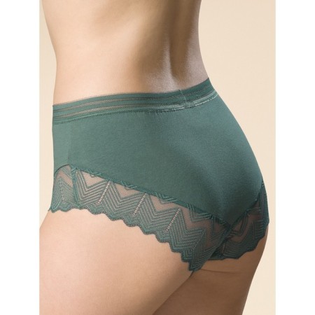 Women's panties, size 48, green color-1