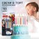 Set of candles absorbed for a cake, 10 pcs, Avengers