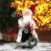 Santa Claus "In a red fur coat with a New Year's wreath" 16x30 cm