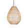 Lamp ceiling from the rattan "Volume" 1x120W, E27, 30x30x40 cm