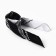 Women's scarf, white/black color, size 53-53