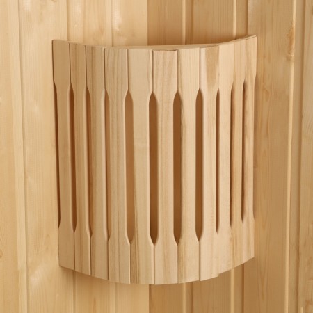 Lampshade from linden, corner