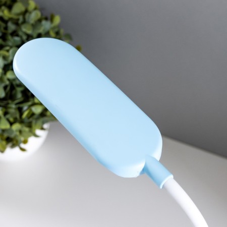 Table lamp "Simble" LED 1 mode 3V on blue batteries 42.5x13.5x10 cm Risalux-4