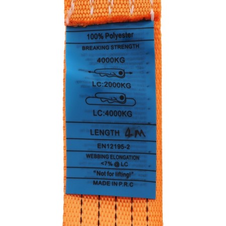 Cargo screed with a mechanism, tape width 50 mm, load 3000 kg, length 3.2 m-3