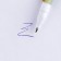 Gift handle "Best teacher", plastic, blue paste, 0.7 mm
