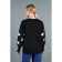 Female jumper Eliseeva Olesya, size 54-56, black color