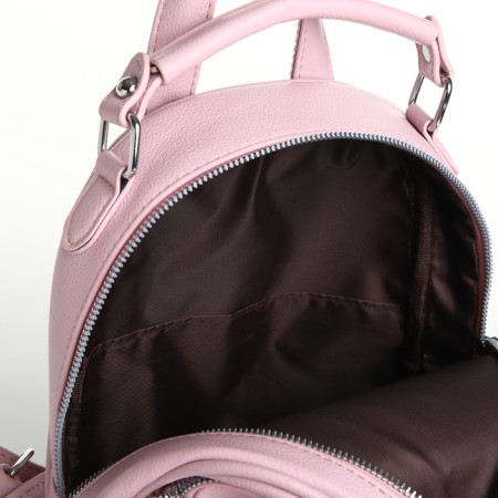 City backpack on lightning, pink color-4