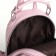 City backpack on lightning, pink color