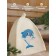 Baby hat with children's print "Dolphin", white