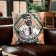 Decorative Ethel Pillow "Real Man" 40x40 cm, velor, 100% p/e