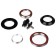The steering column Dream Bike 1-1/8 "+1.5", aluminum, highlight, industrial bearing