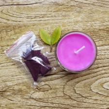 Dye based on soy wax for candles, 5 g, purple color