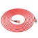 Hoco X14, Type -C cable - Lightning, 3.0 A, 3 m, fast charging, nylon braid, red