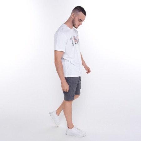 Male shorts, gray color, size 48-50 (33)-5