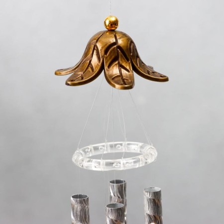 Wind Music Metal "Butterflies" 4 tubes 60 cm-2
