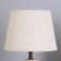 Table lamp "Lines" 1x40W E14 gray/white 20x20x32cm