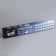 Garland "icicles" 2.5 × 0.3 m, IP65, transparent thread, 192 LED, white glow with a drain effect, 12 V effect