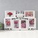 Multipher "Crown" plastic, 6 photos 10x15 cm, col. white