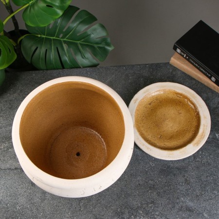 Flower pot "Amanta No. 1" 12 l, diameter 30 cm, height 25 cm-1