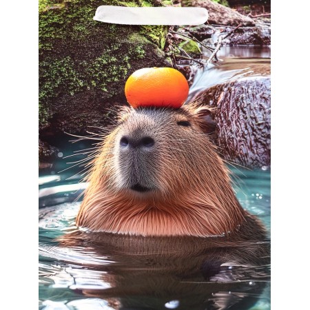 Gift vertical "Capybara", 23 × 27 × 11.5 cm-2