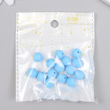 Busina Silicon "Round" Vasilokovo-blue d = 0.9 cm-2